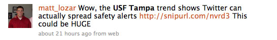 Twitter Spam can effect important information