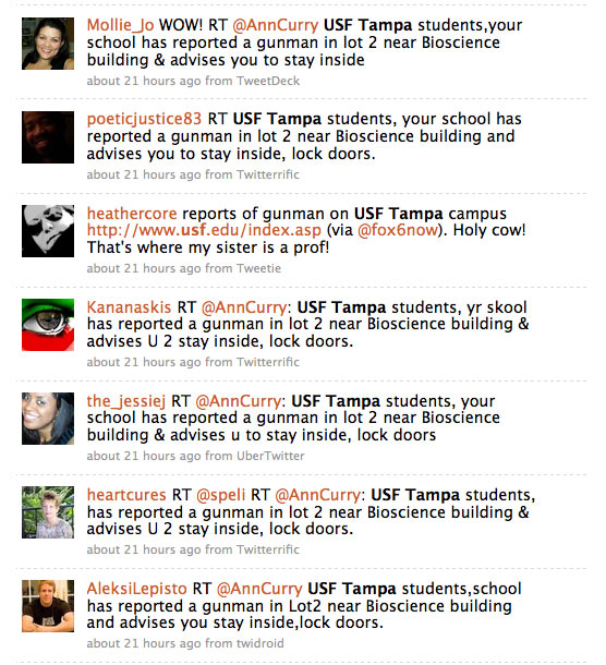 Twitter Spam can effect important information