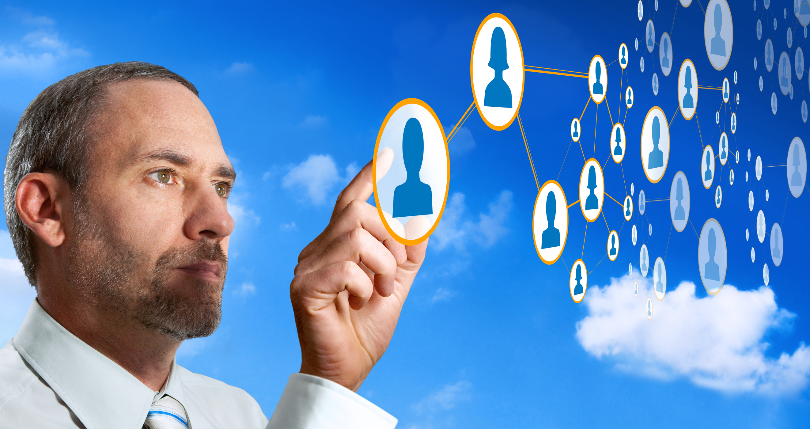Futuristic Cloud Computer network
