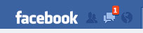 new facebook homepage left navigation with notification