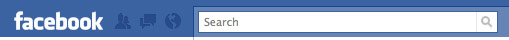 new facebook homepage left-top navigation