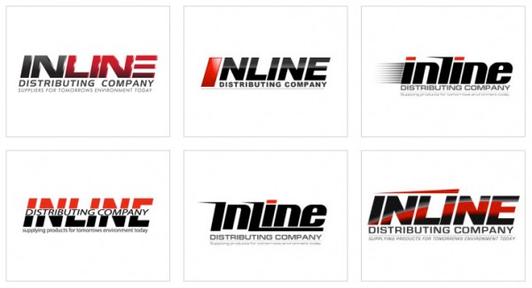 Custom Designed logo for Inline Distributing