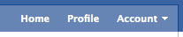 new facebook homepage right-top